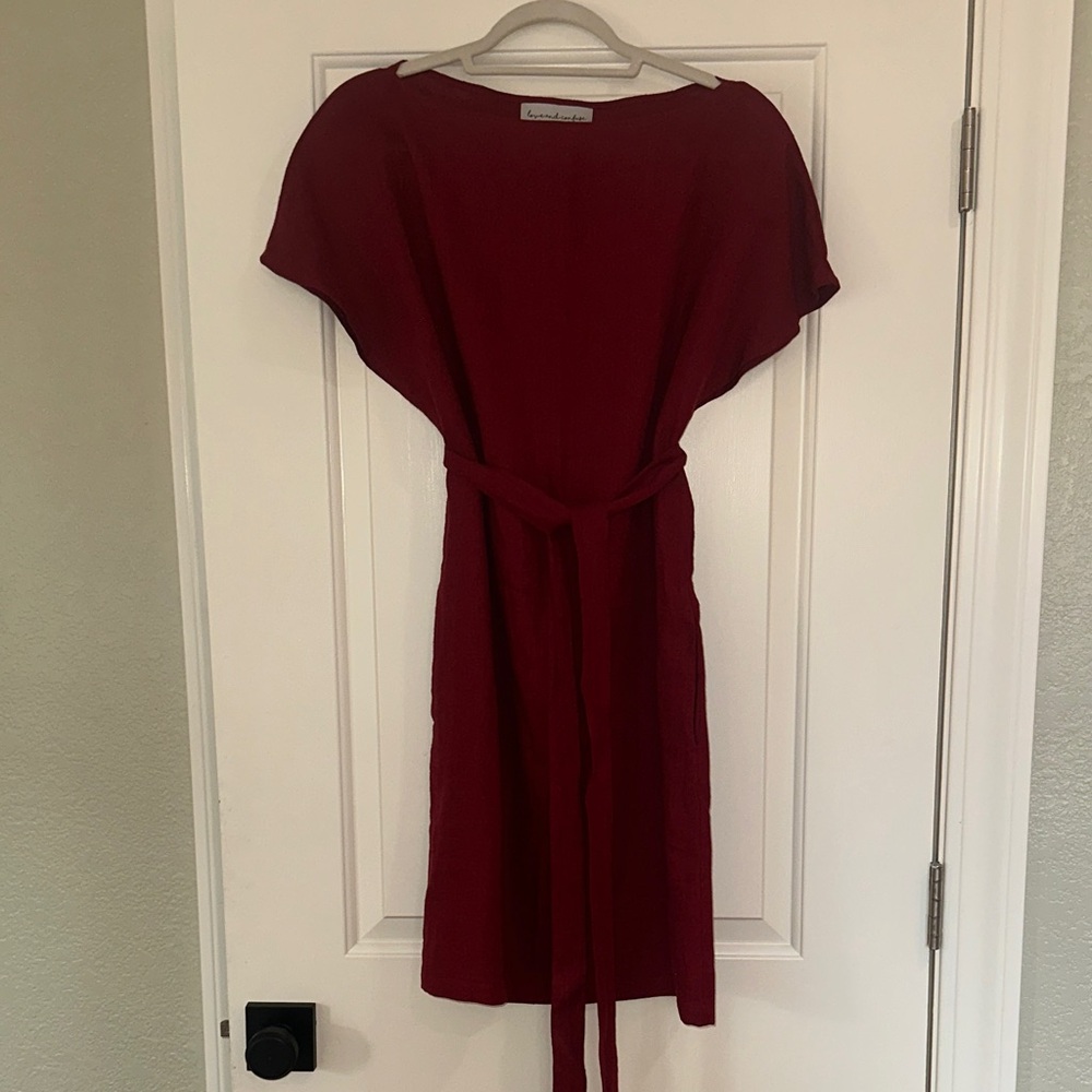 Elegant Linen Dress